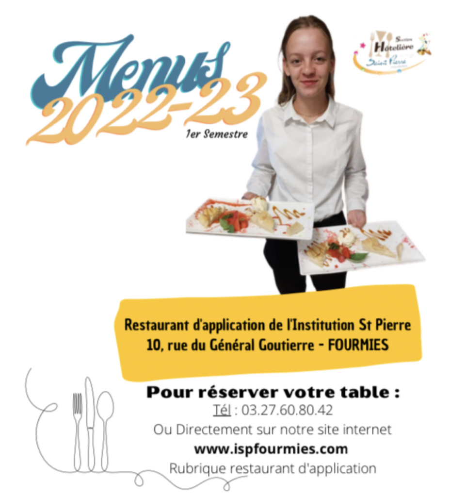 Menus 2022-2023